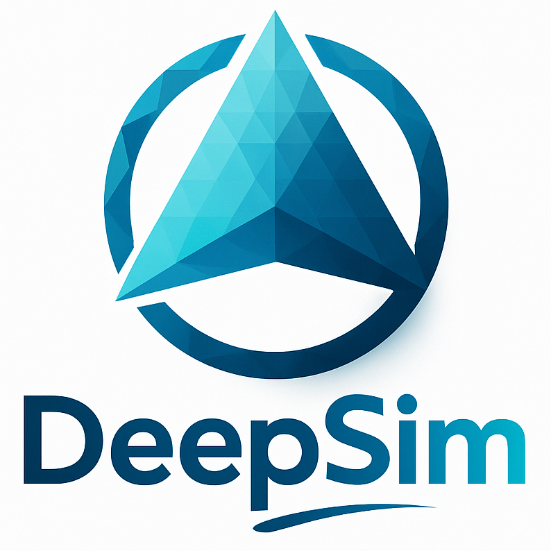DeepSim Company Logo